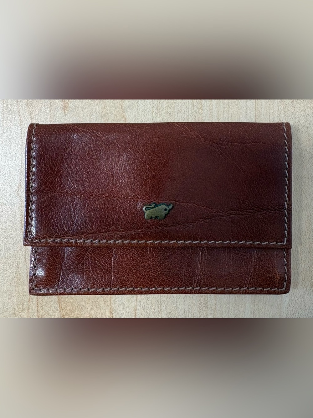Braun Buffel Vintage Card Holder